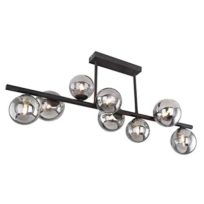 Afbeelding van LED plafondlamp RIHA incl. 10485 Glas DM: 4x12cm 9x G9 á 3,5W 5x10cm