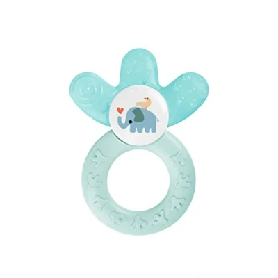 Afbeelding van MAM Bijtring Cooler jongen 4+ maanden, 1 stuk in turquoise