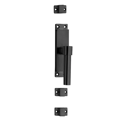 Afbeelding van Kruk espagnolet rechts L recht met stangenset 2 X 1245mm zwart
