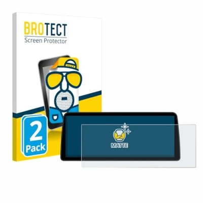 Afbeelding van BROTECT Screenprotector voor BMW Professional 10.2&quot; 2015 Folie Beschermfolie matte (2 Stuks)