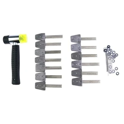 Afbeelding van Bump Keys HUK Lock Pick Set, Snel Open Tool voor Gemeenschappelijke Sloten, Key Hammer, Professionele Slotenmaker Gereedschap