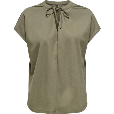 Afbeelding van ONLY Onljany Top, Dames, Maat: Large, Walnut
