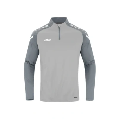 Afbeelding van JAKO ZIP Performance Longsleeve, Heren, Maat: 58/60, Graugrau