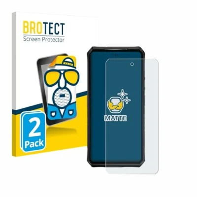 Afbeelding van BROTECT (2 Stuks) Antireflecterende Beschermfolie voor Ulefone Armor 28 Ultra Thermal Anti Glare Screen Protector, Mat, Ontspiegelend