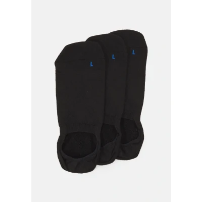 Afbeelding van FALKE Unisex enkelsokken Cool Kick Invisible 3 pack U IN zacht ademend sneldrogend onzichtbaar, eenkleurig paar, Zwart (Black 3000) nieuw milieuvriendelijk, 35 36,