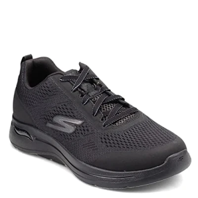 Afbeelding van Skechers Go Walk Arch Fit Togpath Sneakers voor heren, zwart, 42.5 EU X Breed