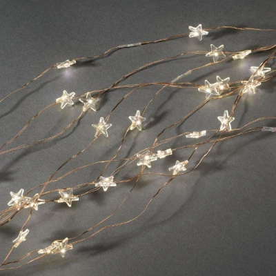 Afbeelding van Kerstverlichting led lichtketting 702 lampjes 2.7 meter warm w