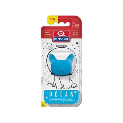 Afbeelding van Dr. Marcus Ocean Cosmic Dog autogeurtje met neutrafresh technologie Luchtverfrisser auto 20 Gram