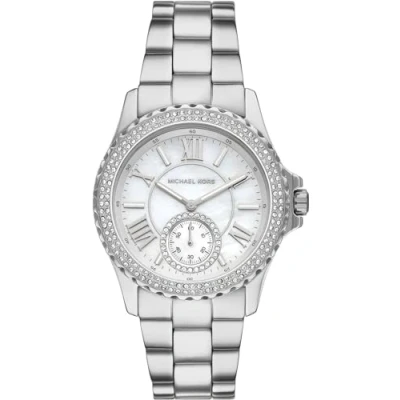 Afbeelding van Michael Kors dames Everest horloge MK7403 in de kleur Zilver