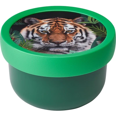 Afbeelding van Mepal Fruitbox Campus Lunchbox Wild Tiger Print Lunchboxen &amp; Bekers