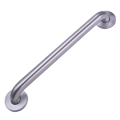 Afbeelding van AmazonBasics Gehandicapte wandsteun steungreep voor de badkamer, 46 cm lang en 3,2 diameter.