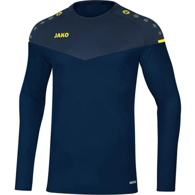 Afbeelding van Sweater Champ 2.0 Marine/donkerblauw/fluogeel / 128