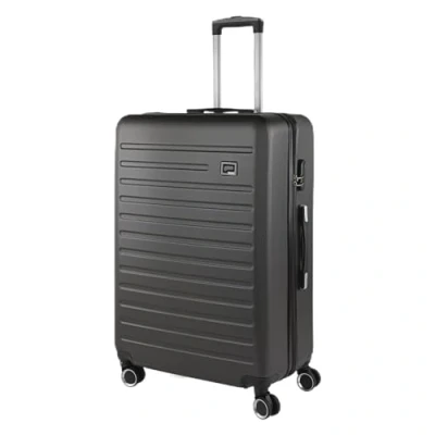 Afbeelding van SKPAT Grote Koffer Trolley Reiskoffer van SKPAT. Groot 4 Wielen Combinatieslot. ABS harde schaal, Antraciet