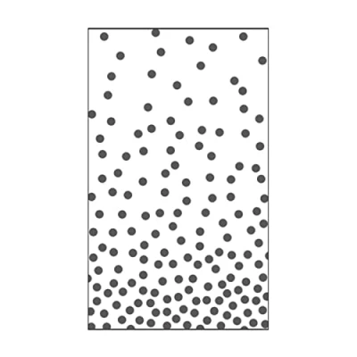 Afbeelding van Vaessen Creative Mini Embossing Folder, Dots 2, voor het toevoegen van textuur en dimensie aan plakboek pagina&#039;s, kaarten andere Papercraft projecten, 3 x 5 inch