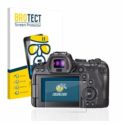 Afbeelding van BROTECT Screenprotector voor Canon EOS R6 Folie Beschermfolie Beschermglas transparant