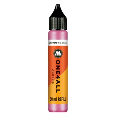 Afbeelding van Molotow ONE4ALL™ 30ml Neon roze navul Inkt op acrylbasis