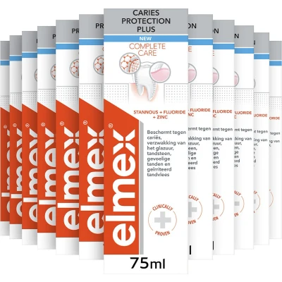 Afbeelding van 12x Elmex Tandpasta Caries Protection Plus 75 ml