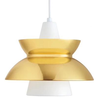 Afbeelding van Louis Poulsen Doo Wop hanglamp Ø28.3 messing