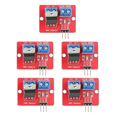 Afbeelding van 5 stks 3.3 V/5 V IRF520 Driver MOSFET Module PWM Board Uitgang 0 24
