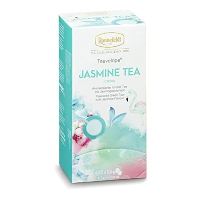 Afbeelding van Ronnefeldt Teavelope &#039;Jasmine Tea&#039; Groene thee, 25 theezakjes, 37,5 g, Aantal: 6 stuks