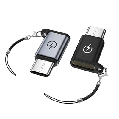 Afbeelding van Liaoan USB C naar Lightning adapter, ondersteunt PD snel opladen, geschikt voor stekker iOS aansluitadapter (2 stuks), geen hoofdtelefoon