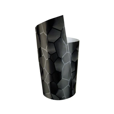 Afbeelding van Foliatec Cockpit Designfolie Hexagon zwart gestructureerd 50x50cm