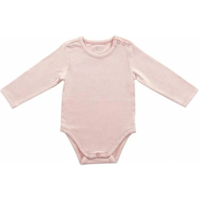 Afbeelding van Jollein romper lange mouw 74/80 Mini Dots Blush Pink