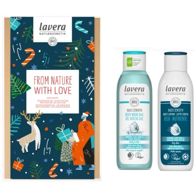 Afbeelding van Lavera Basis sensitiv from nature with love giftset 1 stuks