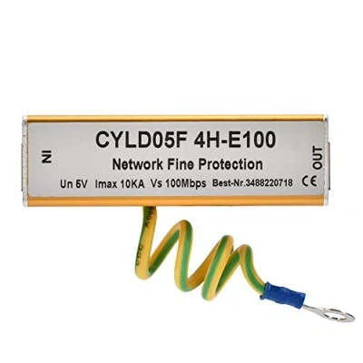 Afbeelding van Verlichtingsafleider Ethernet overspanningsbeveiliging Thunder &amp; verlichtingsbescherming RJ45 RJ11 adapter netwerkoverspanningsbeveiliging
