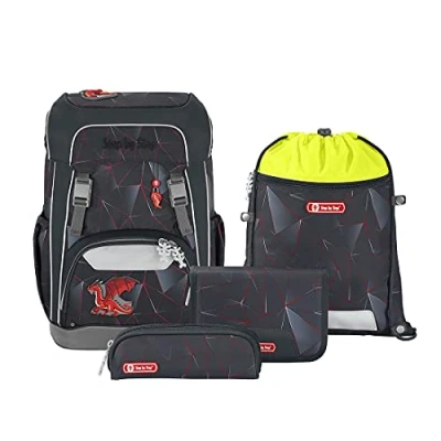 Afbeelding van Step by Schooltas set voor kinderen, Maat: One Size, Black