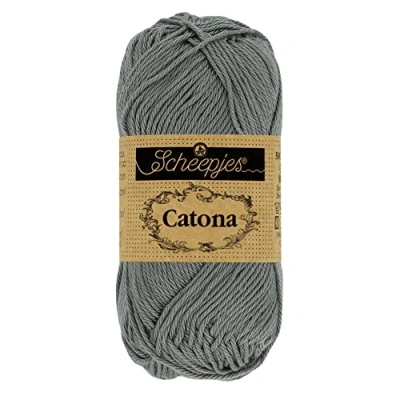 Afbeelding van Scheepjes Catona 242 Metaal GrIce Garen 10x50g