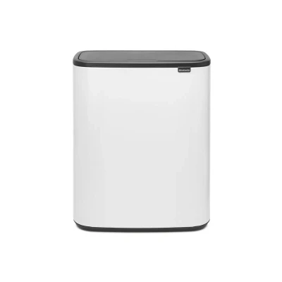Afbeelding van Brabantia Bo Touch Bin 60 Liter White