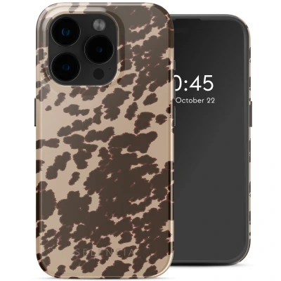 Afbeelding van Apple iPhone 15 Pro MagSafe Hoesje Kunststof Selencia Hardcase/Backcover Country Moo&#039;d Telefoonhoesje