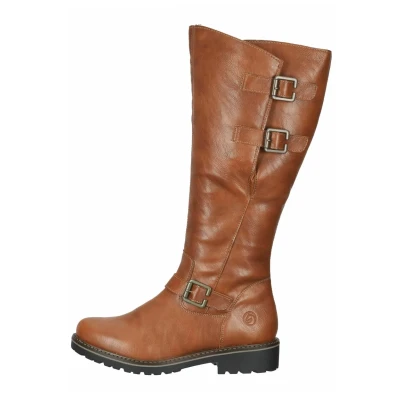 Afbeelding van Remonte Dames R6590 Kniehoge laarzen, Cuoio 22, 41 EU