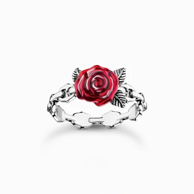 Afbeelding van Thomas Sabo TR2482 664 10 56 Ring Dames True Romance Weite
