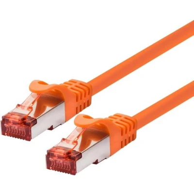 Afbeelding van LOGON TCF66F010O netwerkkabel 1 m Cat6a F/UTP (FTP) Oranje