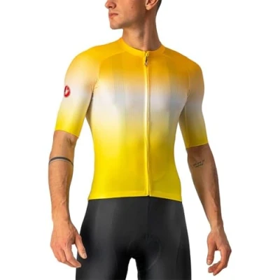 Afbeelding van CASTELLI 4522014 730 Aero Race 6.0 Jersey heren T shirt Maize/Saffron XXXL