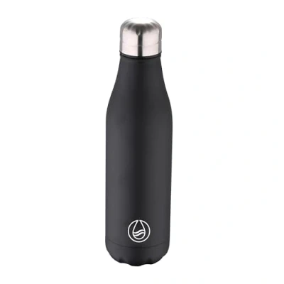 Afbeelding van Bergner Walking anywhere thermosfles, 500 ml, roestvrij staal, zwart, ml