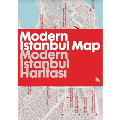 Afbeelding van Modern Istanbul Map / Haritasi: Guide to Architecture in Istanbul, Turkey