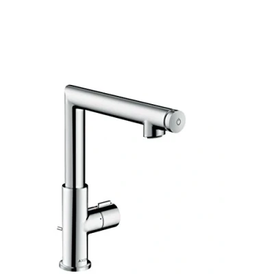 Afbeelding van AXOR Kraan Uno Select (kraan met uitloop hoogte 220 mm en afvoerstang afvoergarnituur) chroom