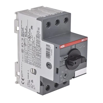 Afbeelding van Abb mbs draaiknop 6 3 10a thermischmagnetisch 3p 50ka schroefklem ip20 1sam250000r1010