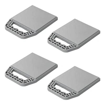 Afbeelding van 4 stuks steunplaten stapelbaar met handgreep, onderlegplaten, Jack pads, voor caravans, campers