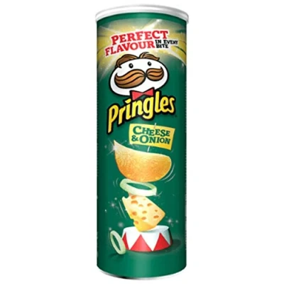 Afbeelding van Pringles Cheese &amp; Onion 9x165g