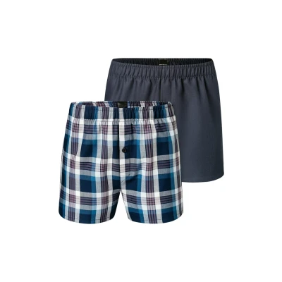 Afbeelding van Schiesser 2PACK Boxershorts, Heren, Maat: 176, Sortiert