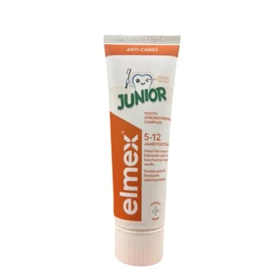 Afbeelding van Elmex Tandpasta Junior Anti Caries 6 12 Jaar 75 ml