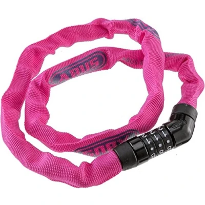 Afbeelding van Abus kettingslot code Steel O Chain 4804C/75 pink SL724817