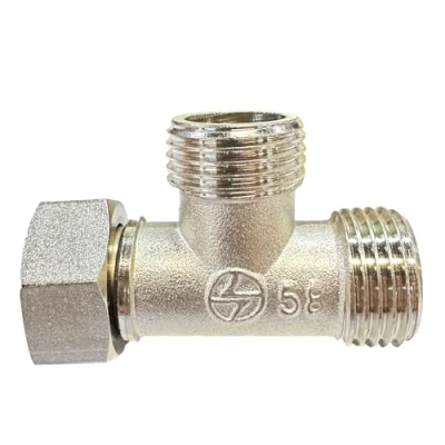 Afbeelding van T stuk Connector SENRISE 1/2 inch 3 weg slangconnector vorm gelijke pijpaansluitfittingen voor waterpijp adapter/koppeling (type D)