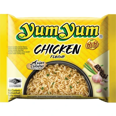 Afbeelding van 30x Yum Noodles Soep Pak Kip 60 gr