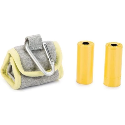 Afbeelding van Beeztees puppy poepzaktasje + zakjes Gris