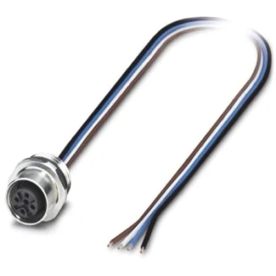 Afbeelding van Phoenix Contact 1555448 Sensor/actuator steekconnector M12 Aantal polen: 4 0.50 m 1 stuk(s)